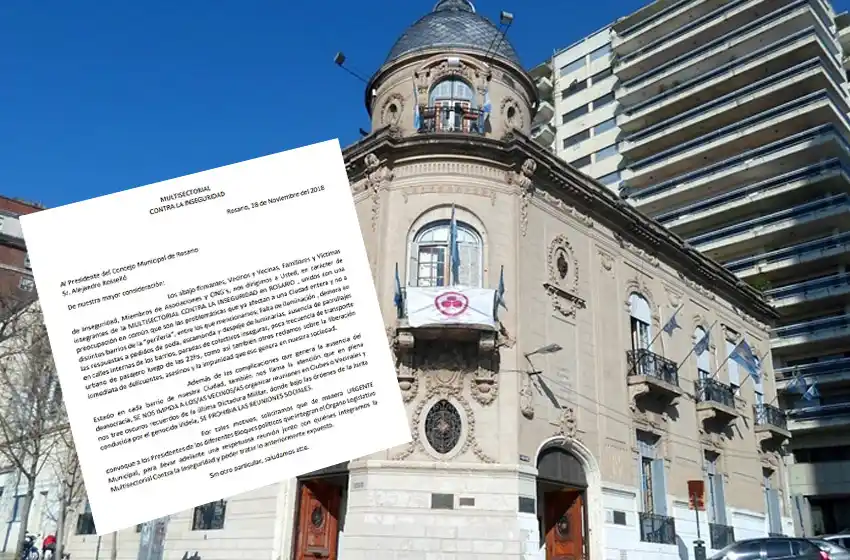 La Multisectorial contra la Inseguridad le pide al Concejo espacios para llevar adelante sus reuniones