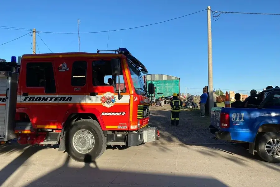 Gran dolor en Josefina por la muerte de un hombre que fue aplastado por un camión