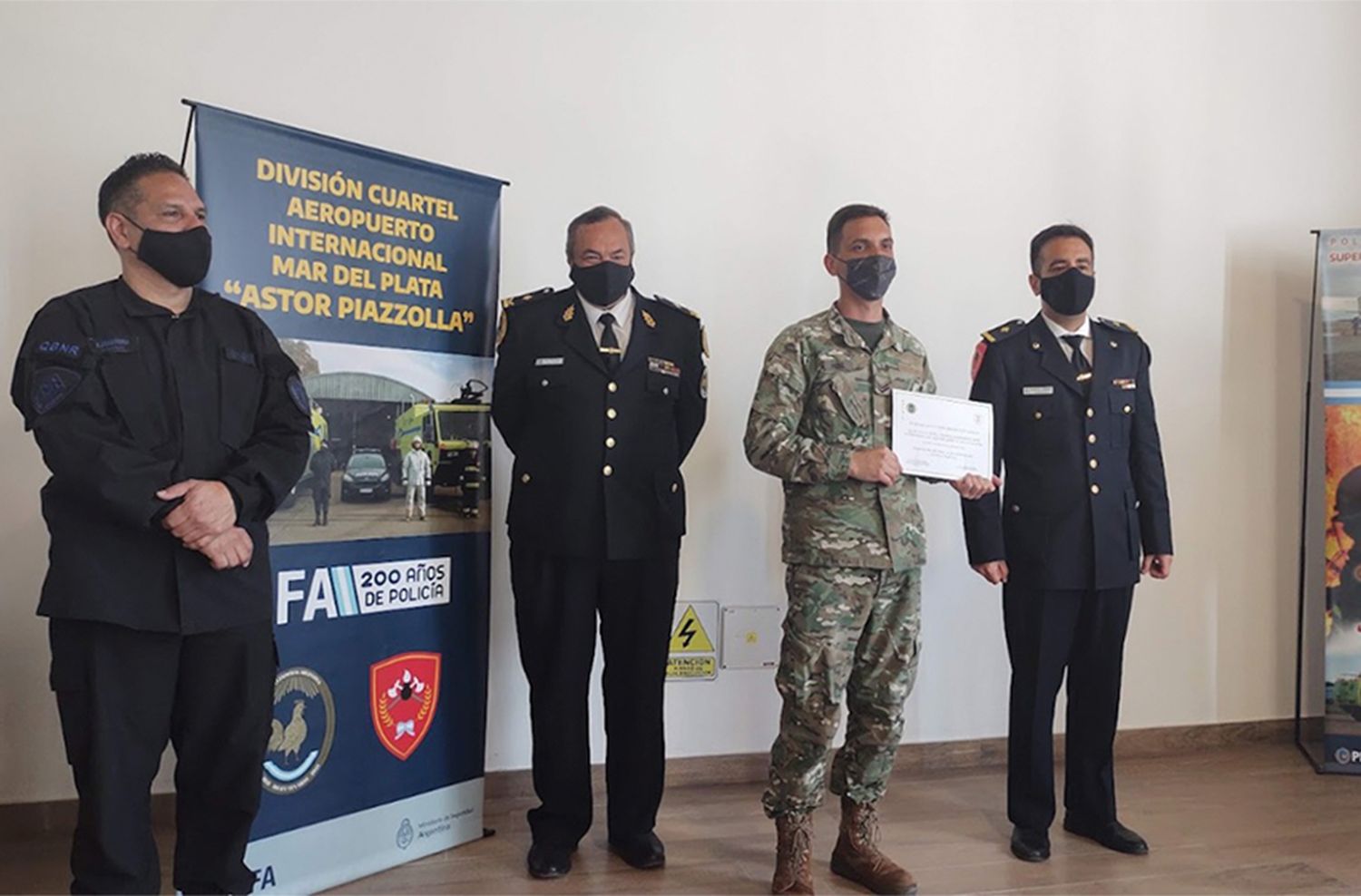 Policía Federal: finalizó el curso "primera respuesta ante atentados con agentes QBNR”