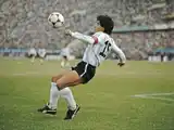 Diego Armando Maradona, uno de los mejores jugadores de la historia del fútbol.