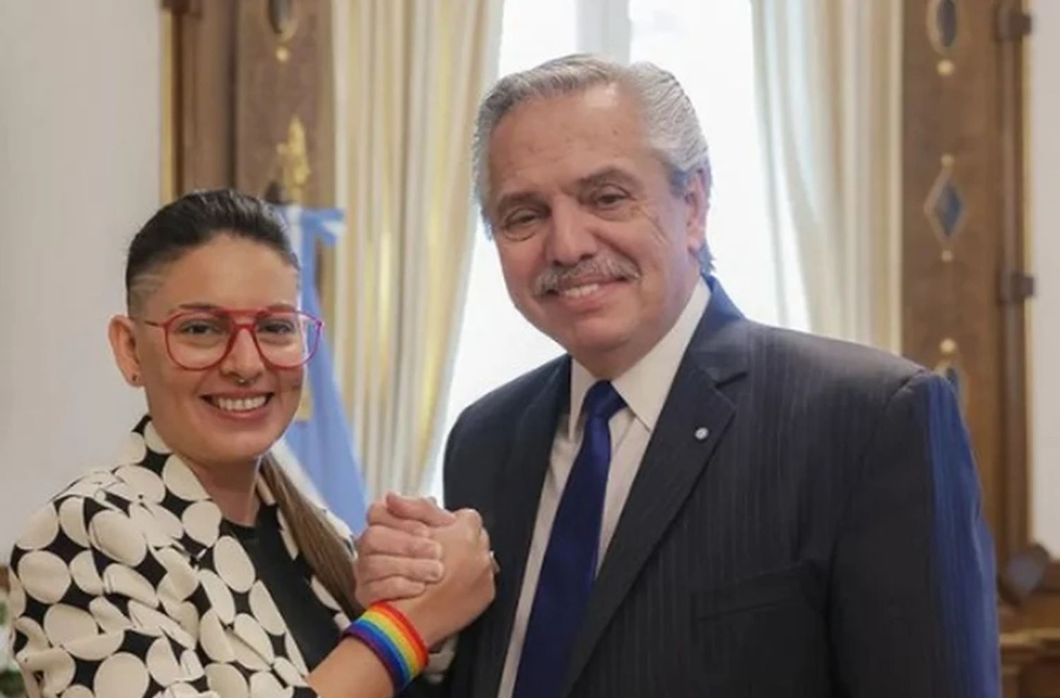 El Presidente se solidarizó con la ministra Mazzina: “Los dinosaurios ya van a desaparecer”