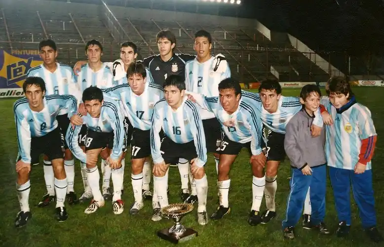 El jugador de Juventud que jugó con Messi en su debut con la Selección 