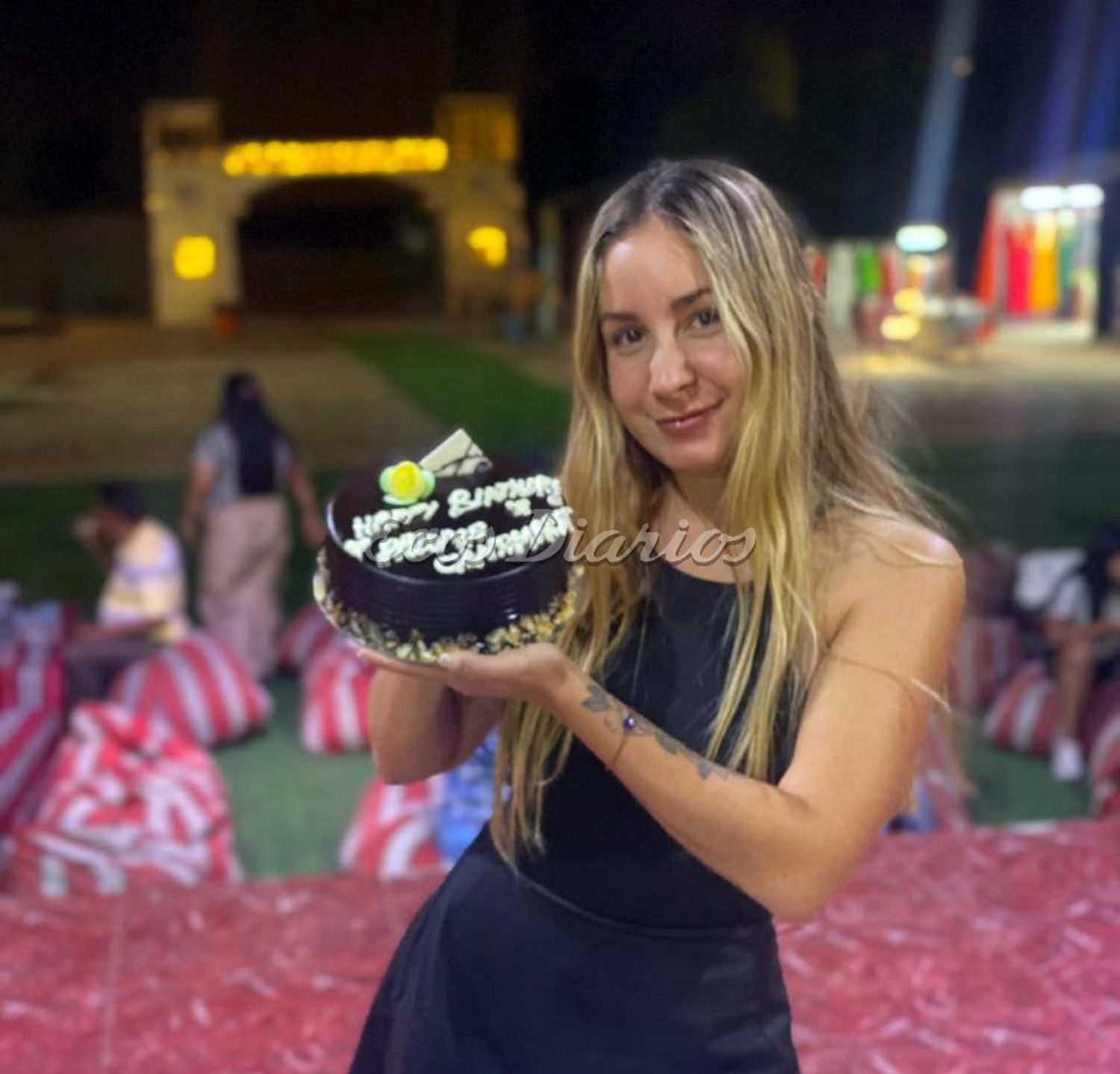 Paloma Cañamares. Es necochense y vive en Dubai