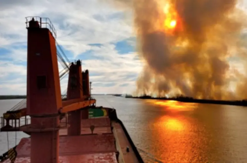 El fuego no sólo afecta a Rosario, las impactantes imágenes que muestran los focos de incendio en toda la Argentina