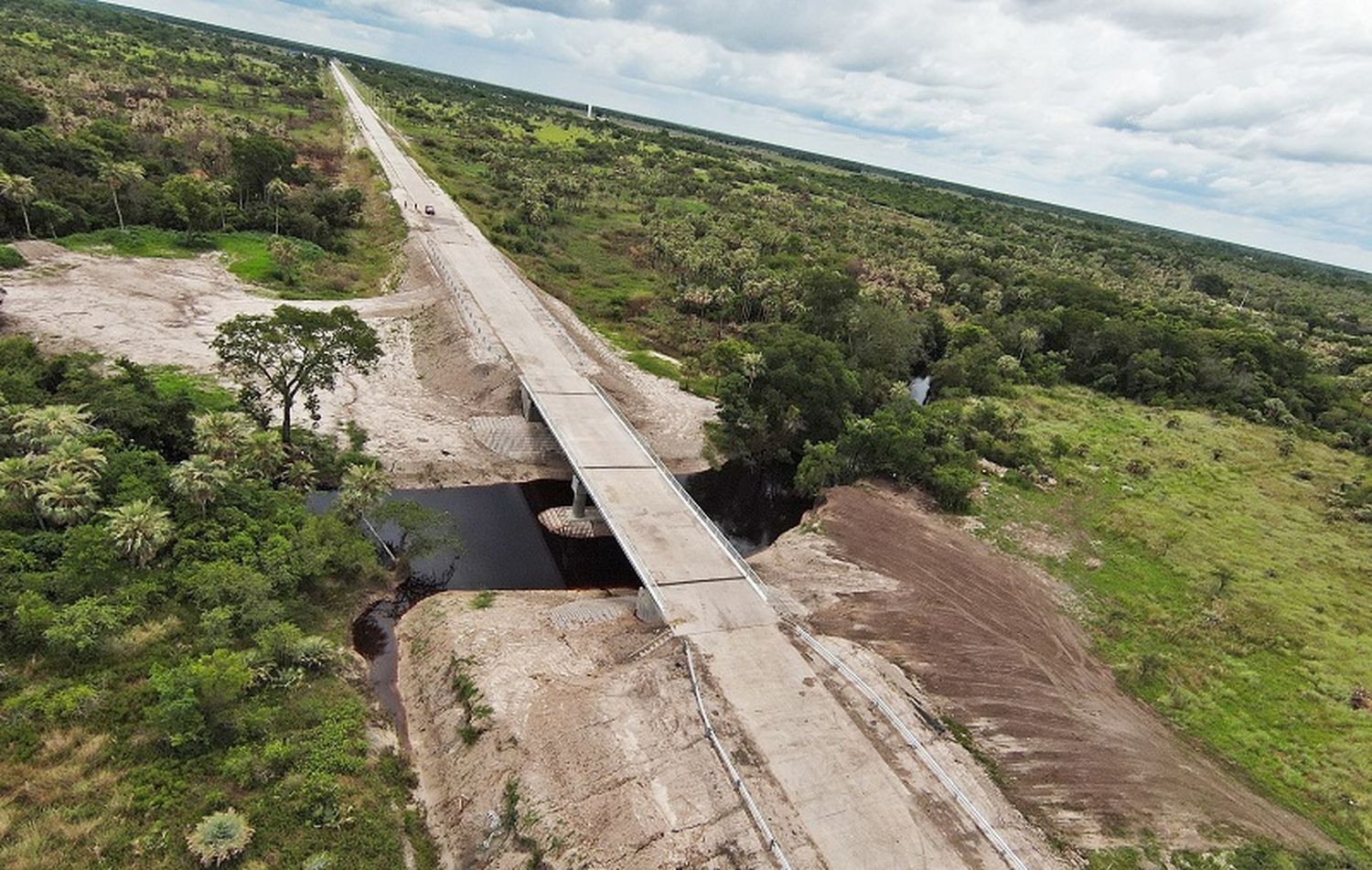 Finalizó obra del puente de acceso al Polo Científico y Tecnológico