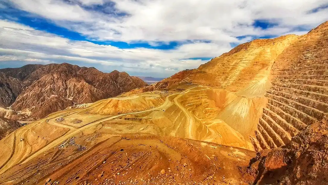 La mina de oro Gualcamayo, en San Juan, quiere proteger sus inversiones con el RIGI. Foto: Minas Argentinas. Imagen: 1/5
