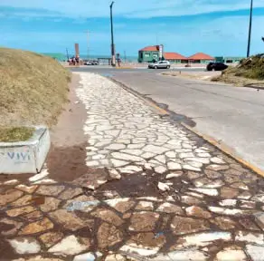 Pérdida de agua en un sector del complejo Casino