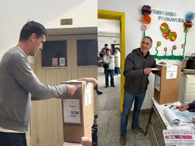 Iparraguirre y Santamarina emitieron su voto.