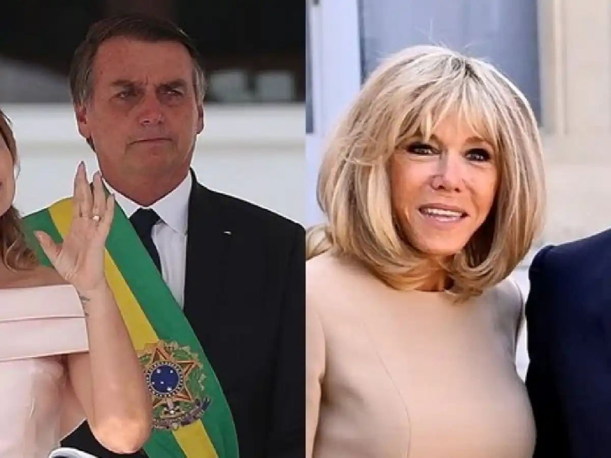 Bolsonaro hizo un comentario desafortunado sobre Briggite y Macrón le contestó