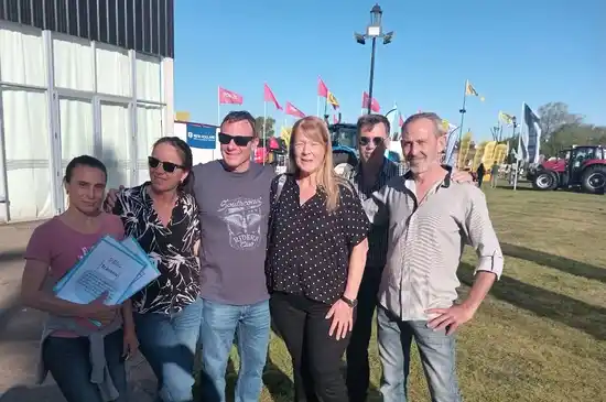 Stolbizer visitó la Expo Rural de 9 de Julio y criticó al gobierno por las retenciones: "Dicen una cosa y hacen otra"