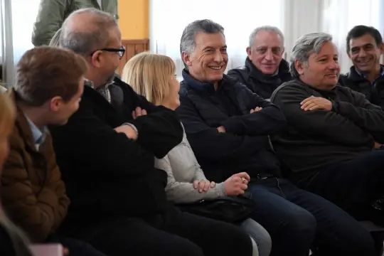 Macri en la jornada de los «Defensores del Cambio»