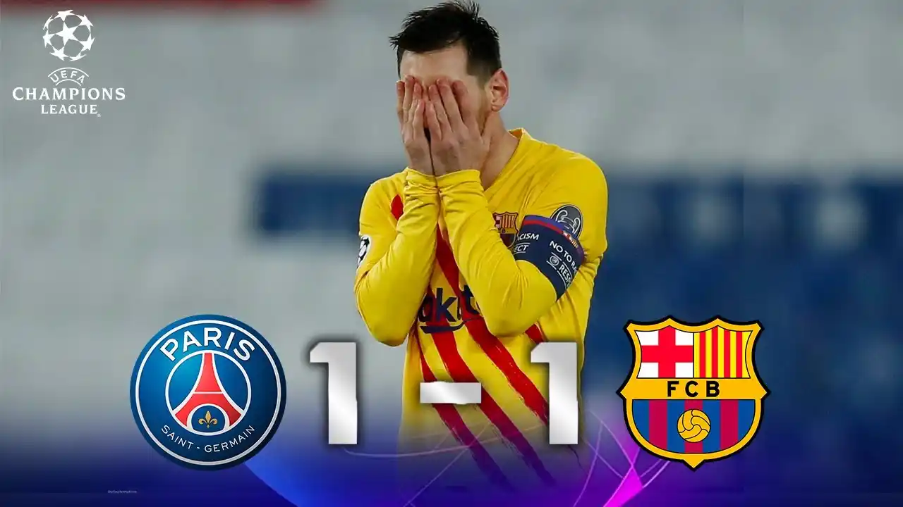Barcelona empató con el PSG y quedó eliminado de la Champions League