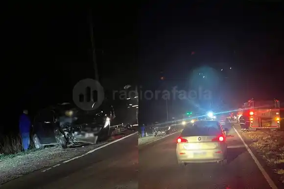 Tragedia en ruta 6: dos fallecidos tras un violento impacto frontal entre un auto y una moto