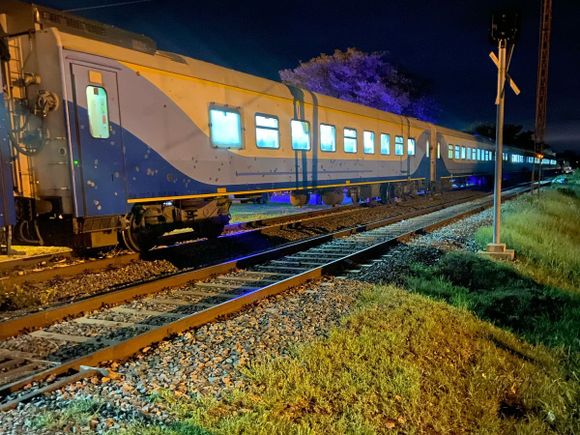 Tragedia en Río Tala: murió un joven motociclista al ser arrollado por el tren de pasajeros