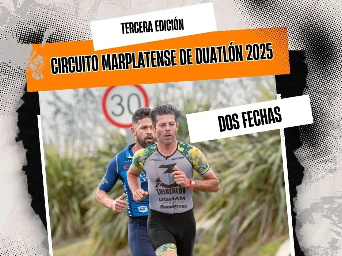 Vuelve el Duatlón a Mogotes: se viene la 3ª edición del Campeonato Marplatense sin drafting