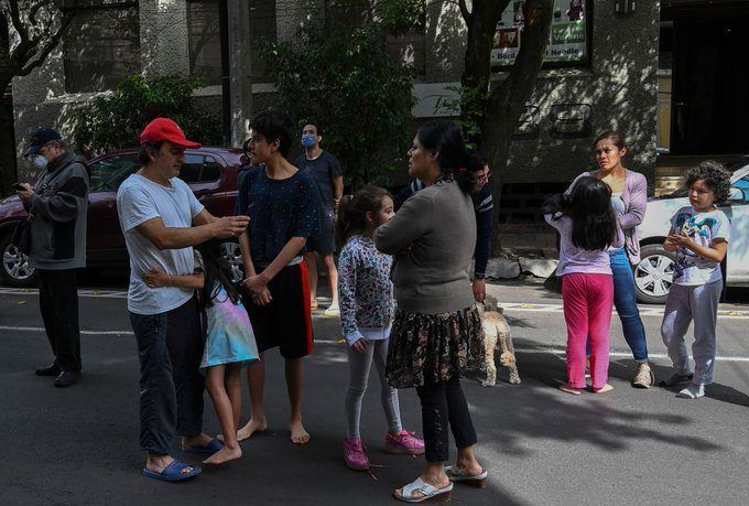 México sacudido por un terremoto de magnitud 7.5