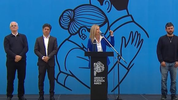 "Frente a la crueldad de Milei, los peronistas vamos a dar la vida", dijo Verónica Magario en el Día de la Lealtad