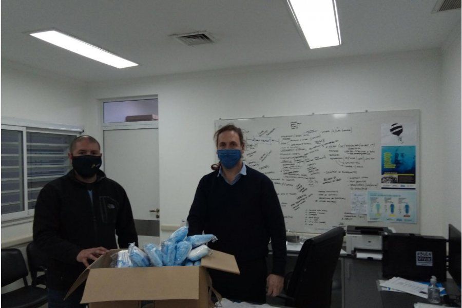 Una empresa donó 2000 barbijos quirúrgicos al Hospital Centenario