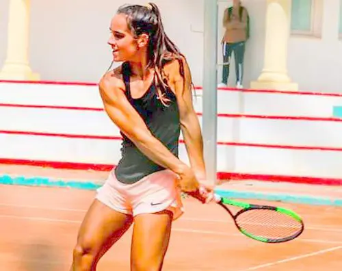 Eugenia Ganga cerró su gira de torneos por Túnez