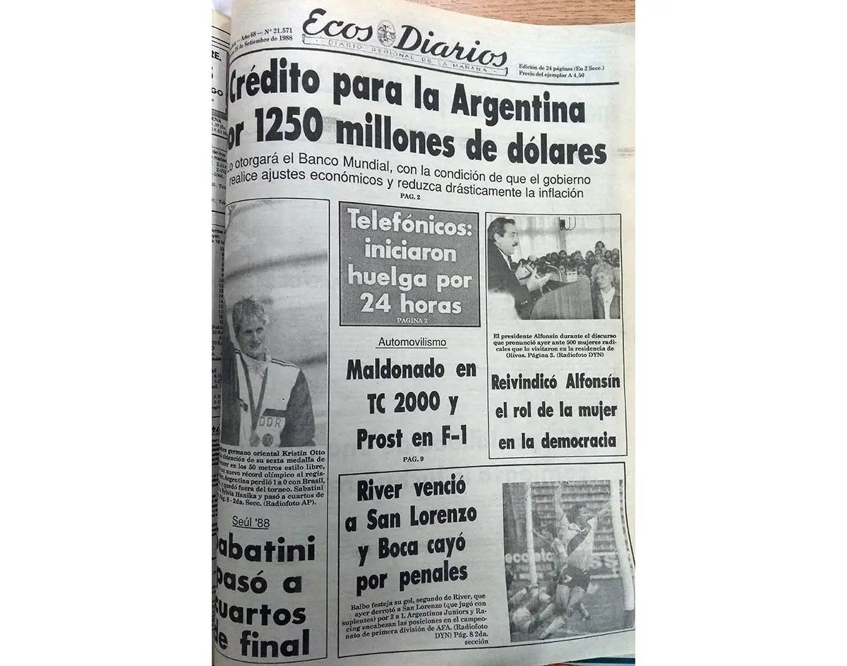 Sábado 24 de septiembre de 1988