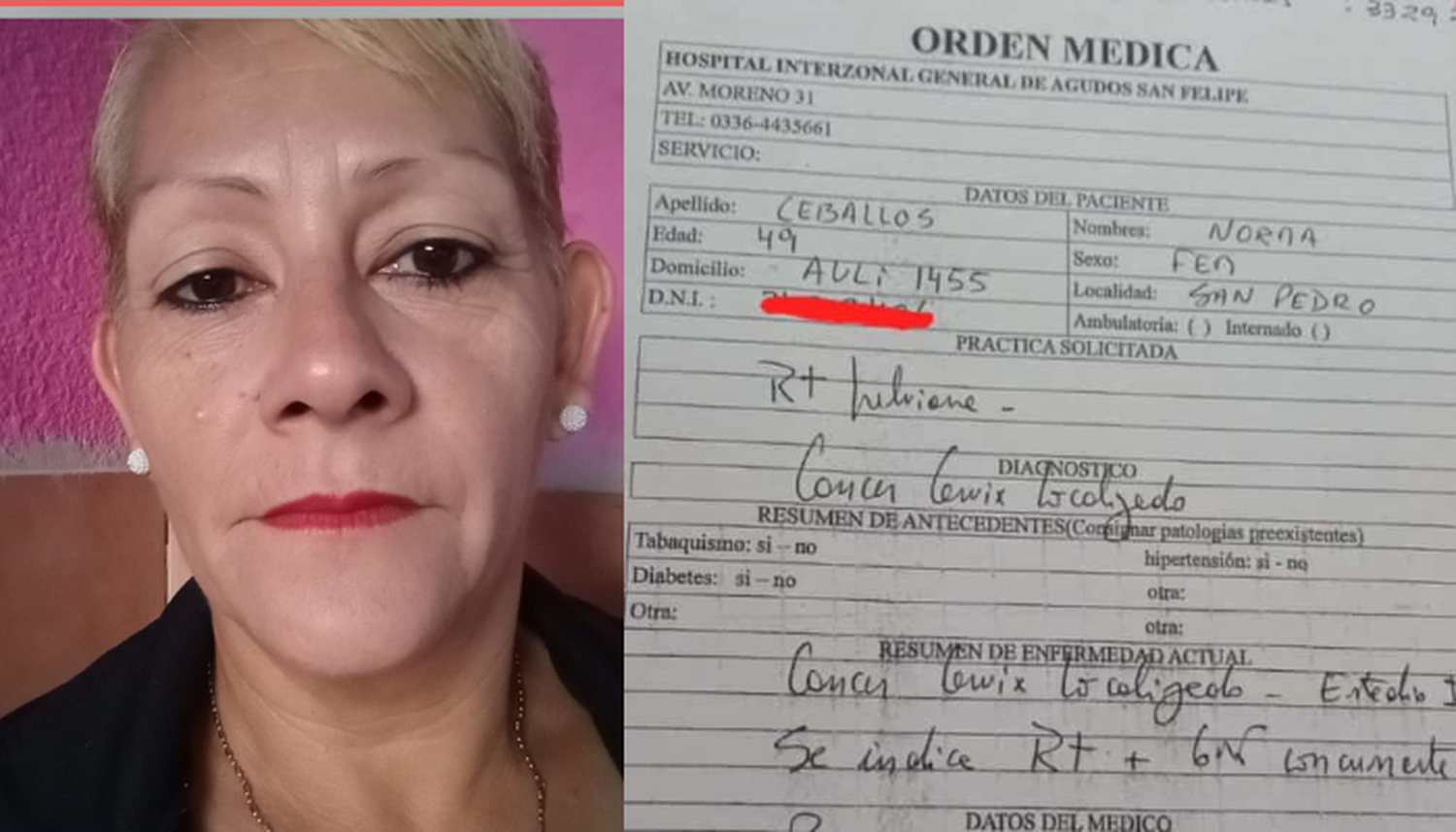 Sorteo solidario para ayudar a costear el tratamiento de Norma