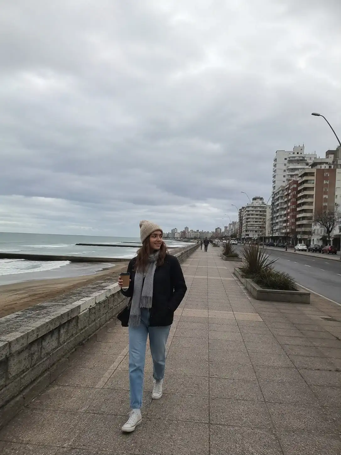 Domingo fresco, nublado y sin lluvias en Mar del Plata