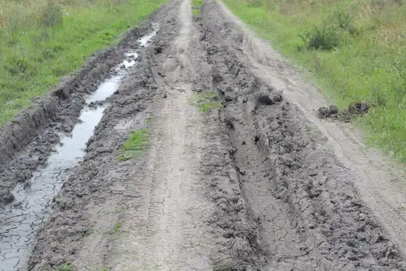 Así están los caminos vecinales