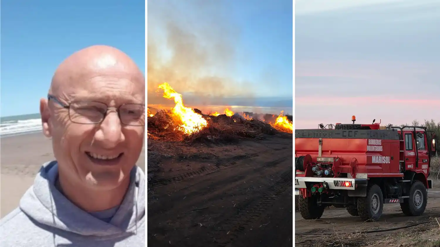 Marisol: piden ayuda para dar con los responsables del incendio frente a la playa