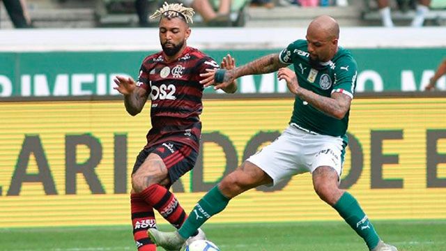 Copa Libertadores: Flamengo y Palmeiras juegan la final brasileña en Montevideo