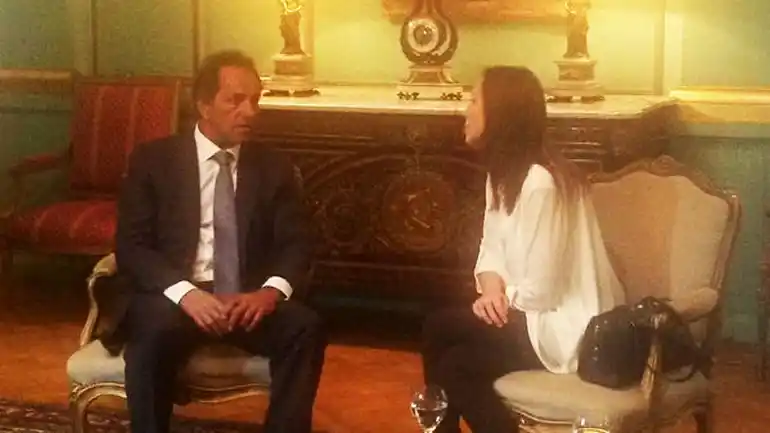 "Así deben ser las transiciones", dijo Vidal tras su reunión con Scioli