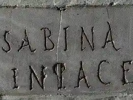 Sabina, romana, en su Iglesia del Aventino. Foto: Gentileza Museos del Vaticano