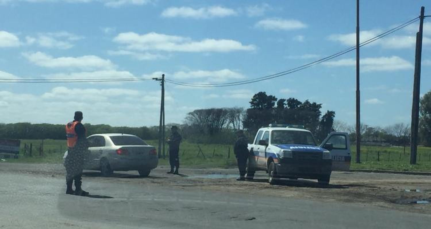 Tras la reunión con Tanús, controles en los accesos a la ciudad