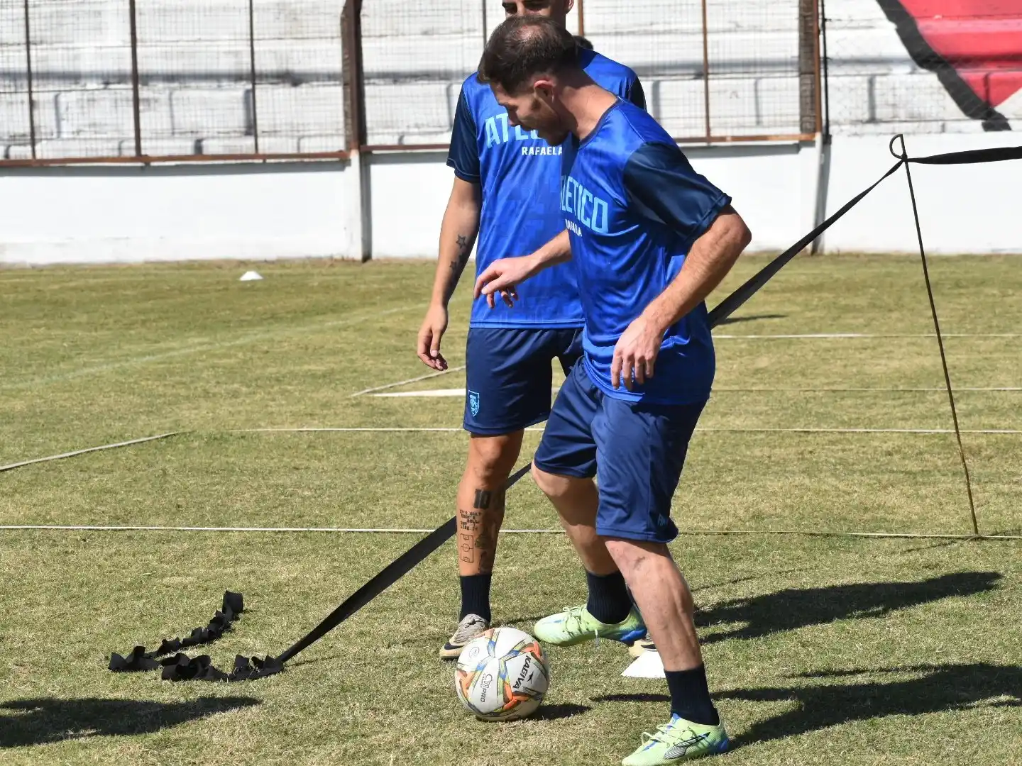 Soloa presente en el inicio de la semana de entrenamientos,Foto:@OficialAMSyD