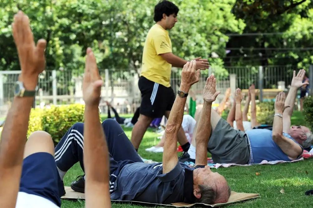 Aire libre y movimiento, claves para mantenerse en forma.