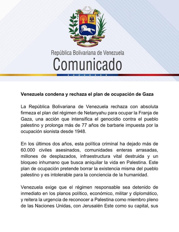 comunicado