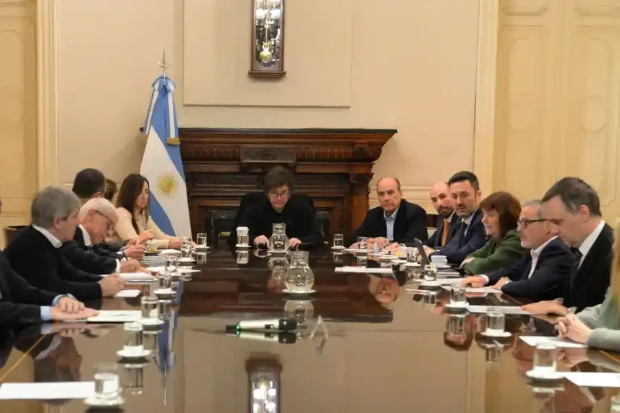 Milei encabeza nueva reunión de Gabinete con la presencia de Villarruel tras la tensión interna