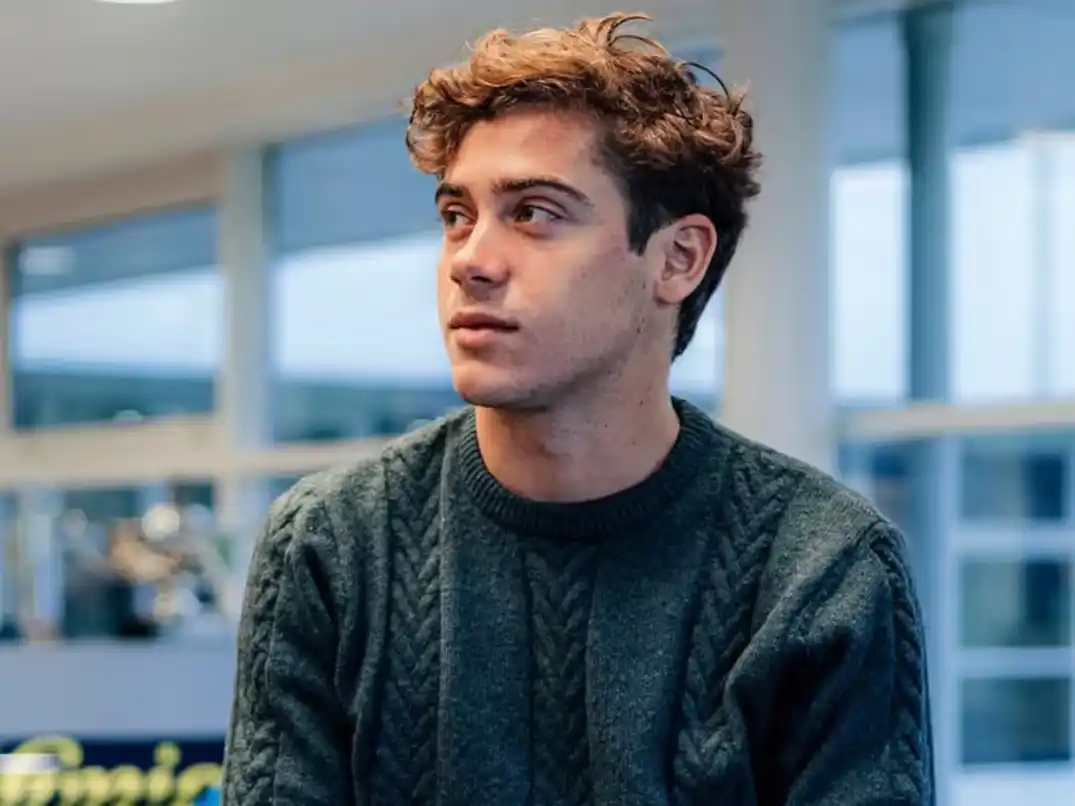 Franco Colapinto, con buenas pruebas en Alpine