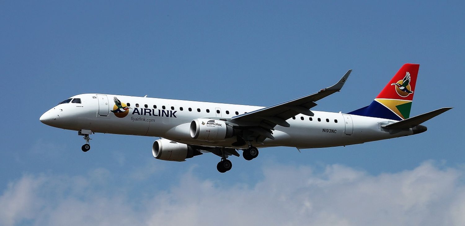 Sudáfrica: Airlink reanuda los vuelos regionales