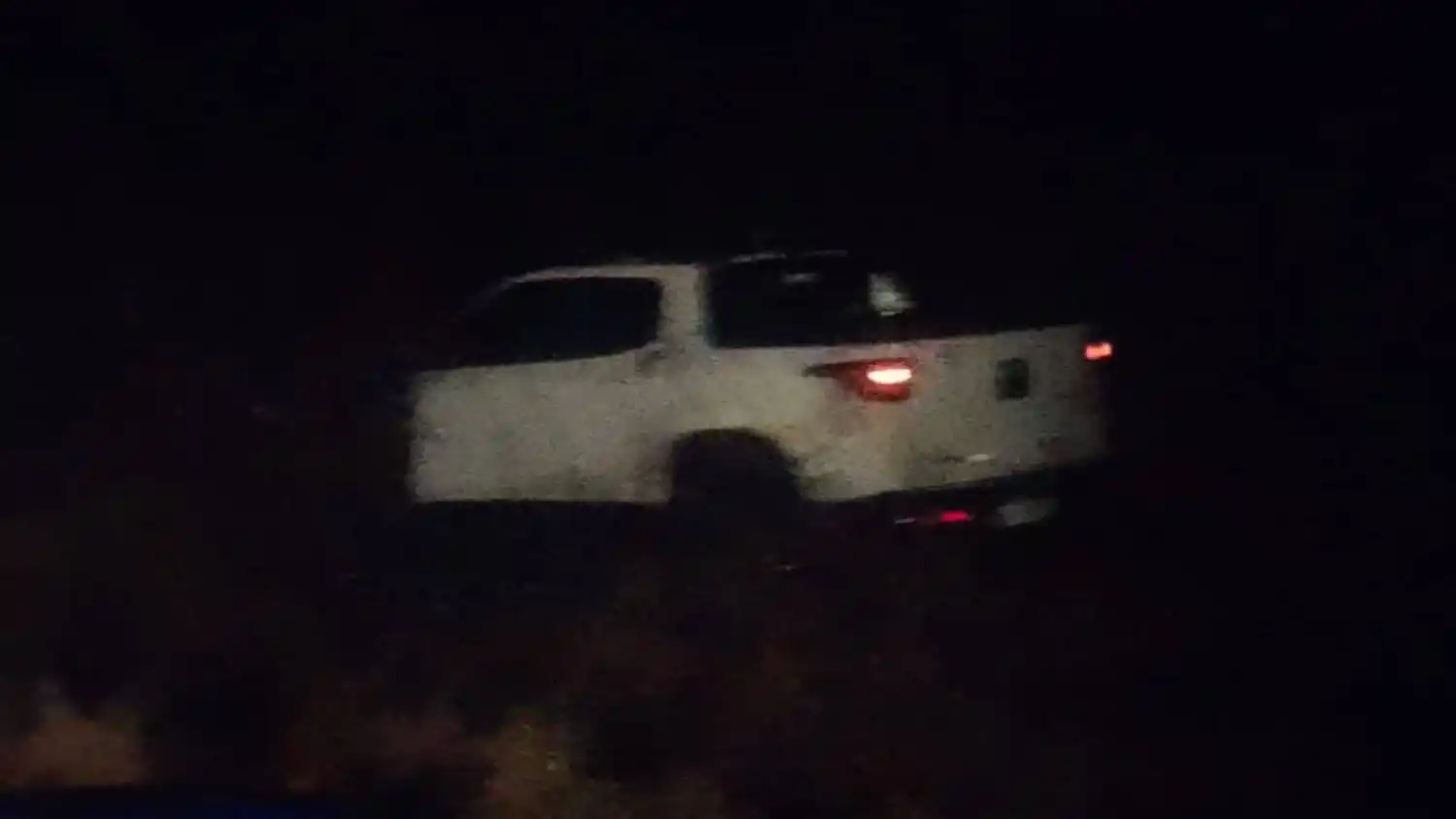 Siniestro vial en Ruta 12: una camioneta despistó en medio de la lluvia cerca de Ceibas