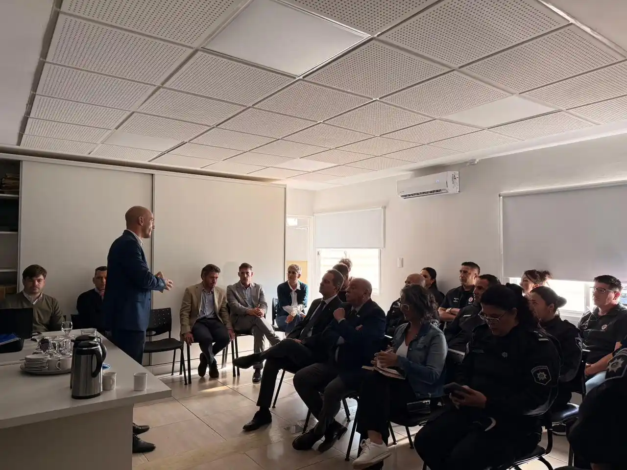 Funcionarios de distintos organismos formaron parte del encuentro.