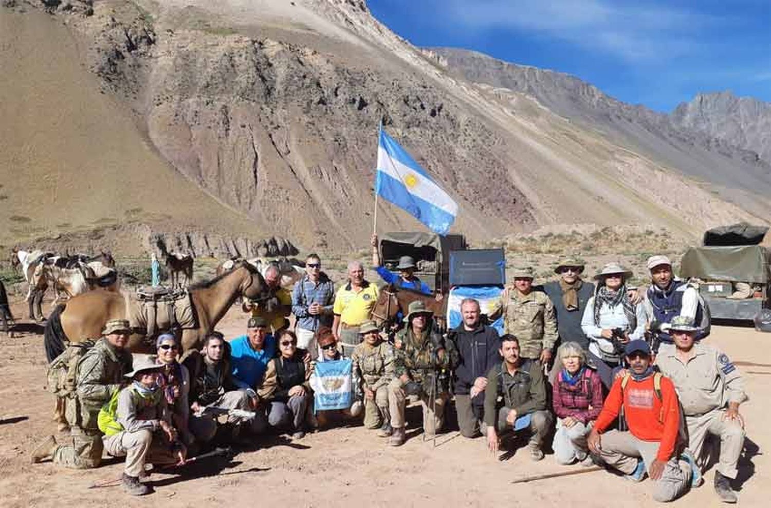 Cruce de los Andes: «Nos han tocado días fantásticos»