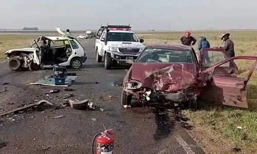 Falleció una de las víctimas del accidente en ruta 86