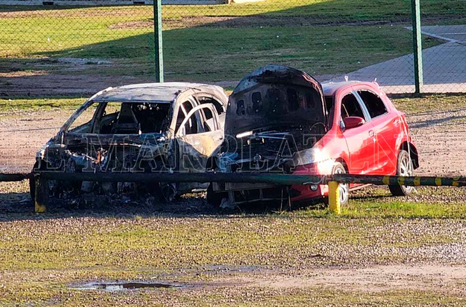 Incendio en Aldosivi: serían "entre 4 y 6 " las personas que vandalizaron los autos