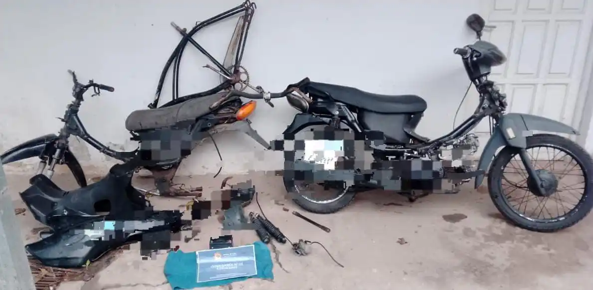 Los vehículos hallados en el domicilio mencionado.