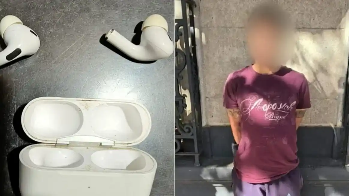 Detuvieron en Villa Crespo a un prófugo rastreado por auriculares robados
