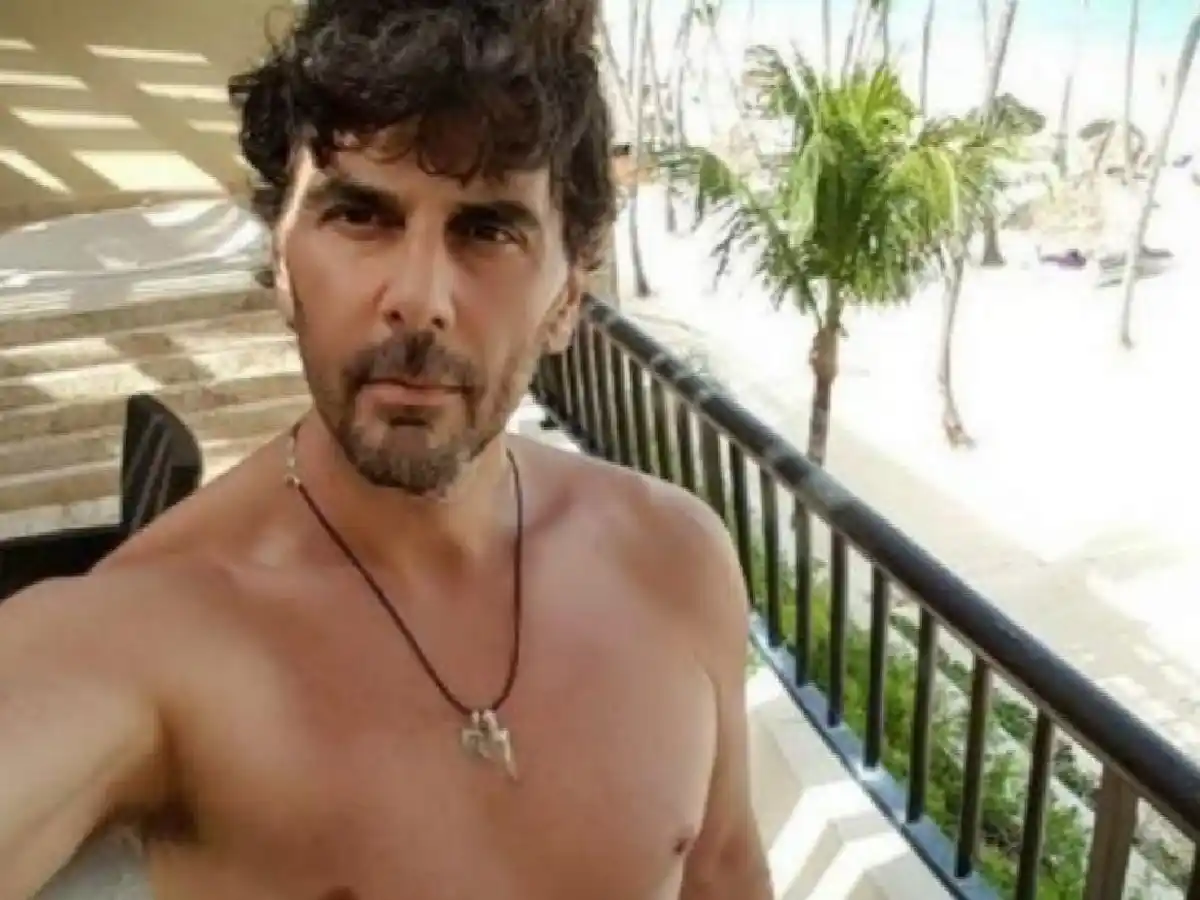 La primera imagen de Darthés en familia en Brasil