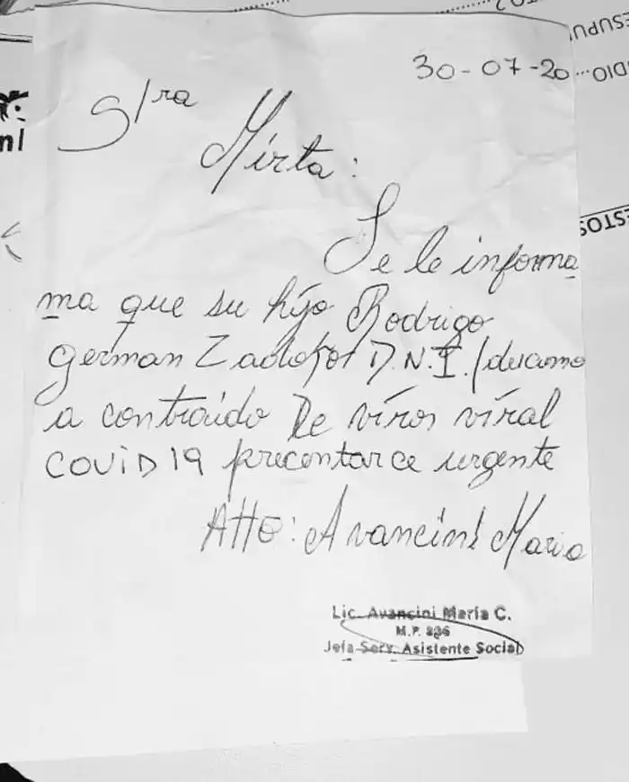 Sustrajeron el sello de la Jefa del Servicio de Asistencia  Social del Hospital Masvernat 