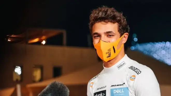 Lando Norris dio positivo en coronavirus