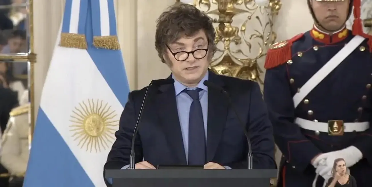 Javier Gerardo Milei, presidente de la Nación.