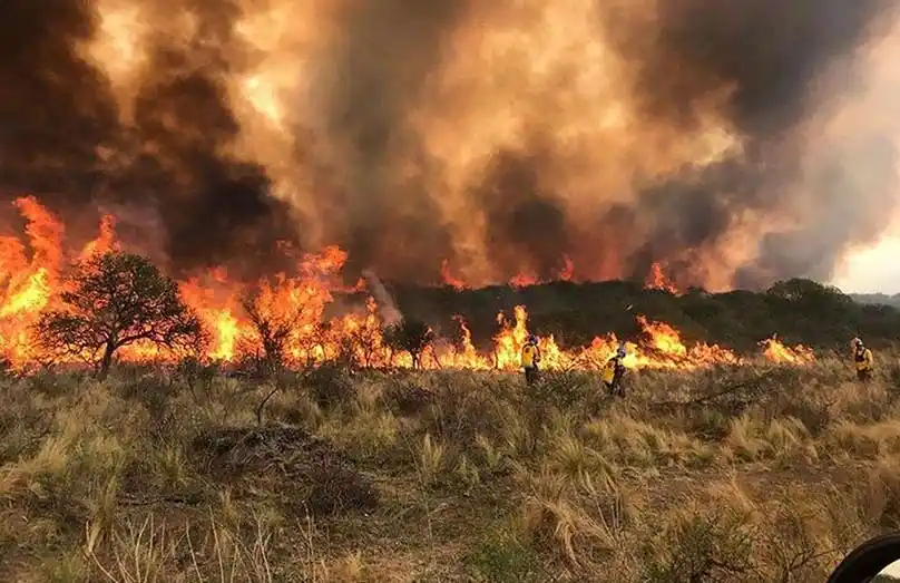 Incendios en Córdoba: murió un joven internado con graves quemaduras y son tres los fallecidos